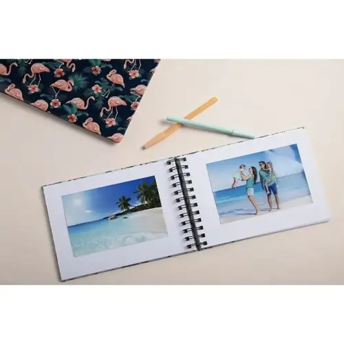 Album FLAMINGO - Reliure spirales - 50 pages - 23 x 16 cm - Exacompta