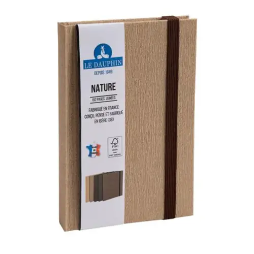 REG NATURE 170x110 192P LIGNE MARRON FSC&reg; 