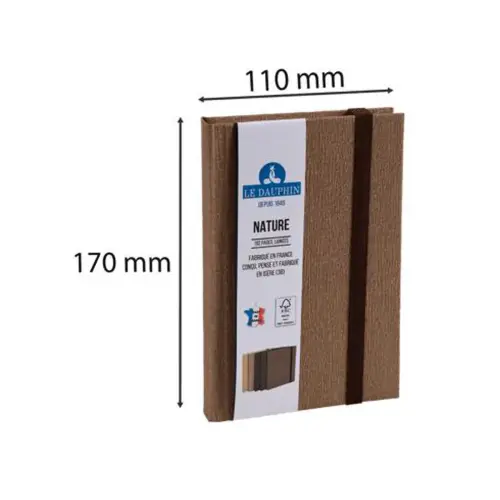 Carnet Nature - 170 x 110 - 192 pages - Ligné - EXACOMPTA