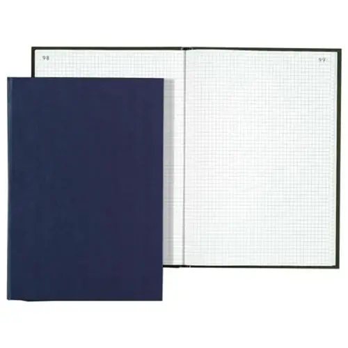 Brochure quadrill&eacute;e 5 x 5 mm - A4 - 200 pages - Exacompta 