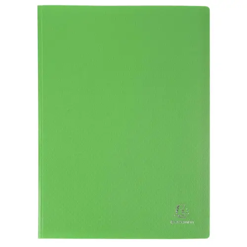 Porte-vues OPAK PP5/10e A4 80 vues vert - Exacompta