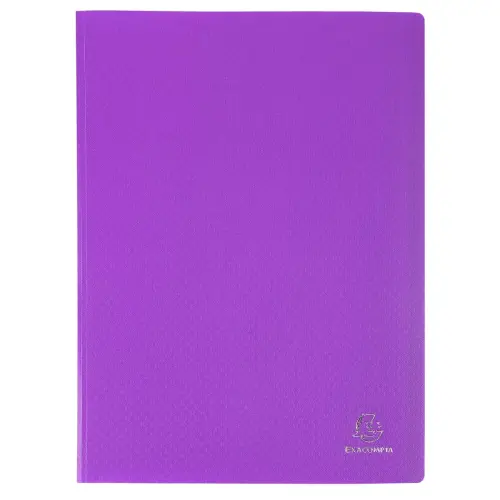 Porte-vues OPAK PP5/10e A4 200V violet - Exacompta 