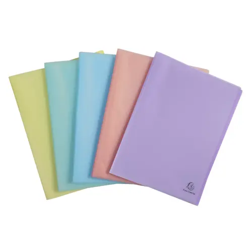 Porte-vues A4 60 vues Chromaline Pastel - Exacompta