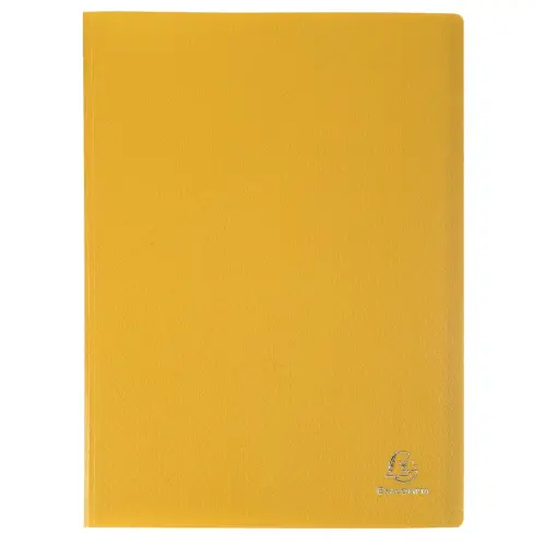 Porte-vues OPAK PP3/10e A4 80vues jaune