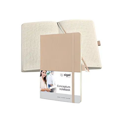 sigel Carnet de notes Conceptum, A5, ligné, rouge