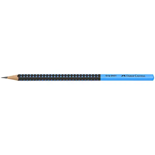 Crayon graphite GRIP 2001 TWO TONE - Bleu - Faber-Castell