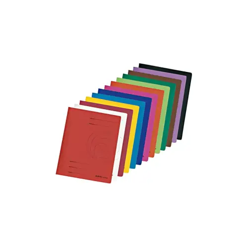 Chemise &agrave; lamelle easyorga - carte lustr&eacute;e - Rouge - Herlitz 
