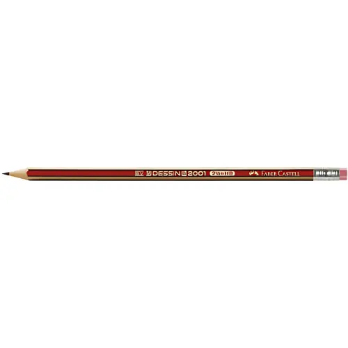 FABER-CASTELL Crayon DESSIN 2001, degré de dureté: HB