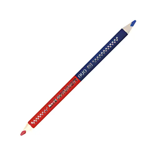 EBERHARD FABER Crayon bicolore TRI WINNER, rouge/bleu