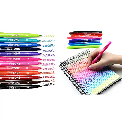 Tombow Feutre double pointe 'TwinTone' Bright Colours
