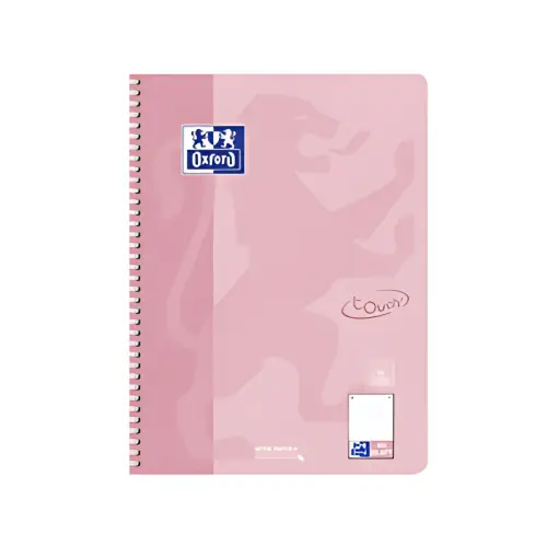 Cahier Touch pastel - A4 - ligné - Oxford