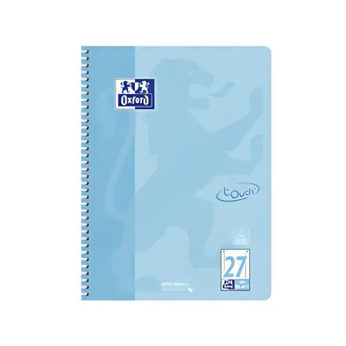 Cahier Touch pastel - A4 - ligné - Oxford