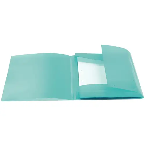 Chemise &agrave; &eacute;lastiques - PP - A4 - Rouge translucide - Herma 