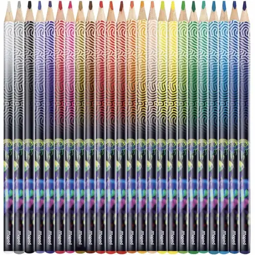 MAPED Crayon de couleur DEEPSEA PARADISE, étui carton de 24
