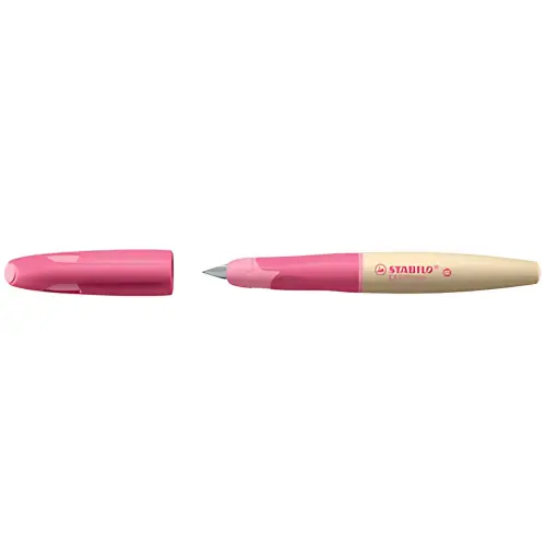 STABILO Stylo plume EASYbirdy Timber R, droitier, rose 