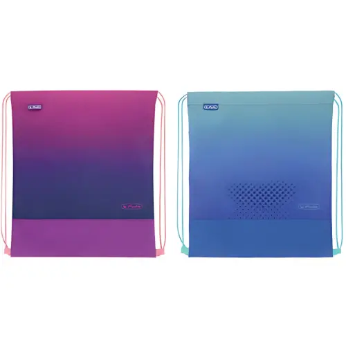 4 Sac de sport Dip Dye Mix - Herlitz