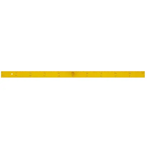 Wonday Règle plate pour tableau, 1 m, en bois, aimanté