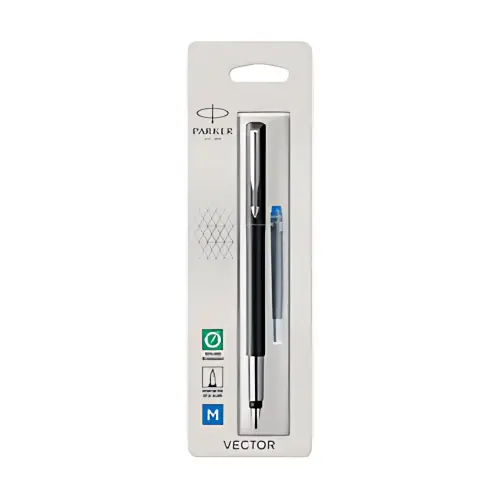 PARKER Stylo plume VECTOR, taille de plume: M, noir