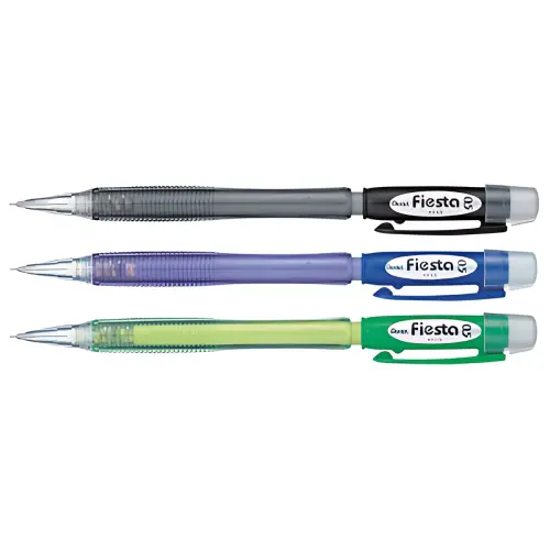 Pentel Porte-mines Fiesta AX107, noir transparent 