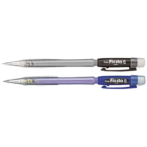 Pentel Porte-mines Fiesta AX107, noir transparent 
