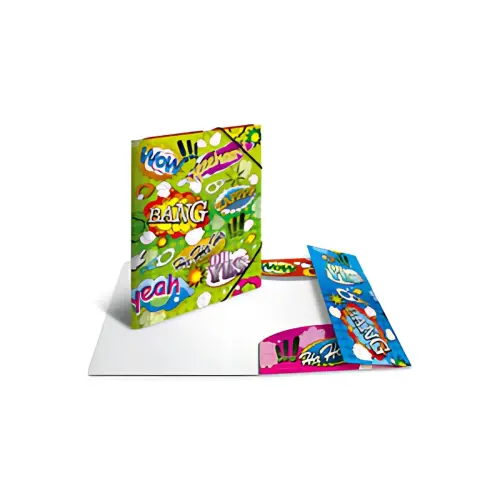 Chemise à élastiques Comics - PP - A4 - Herma