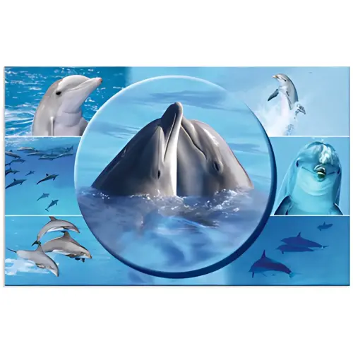 HERMA Sous-main 'Dauphins', (L)550 x (H)350 mm 