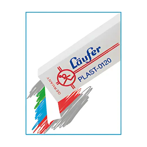 Läufer Gomme en plastique PLAST-0120, carte blister de 2