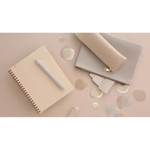 TOMBOW Stylo à bille rétractable 'MONO graph Lite', blanc