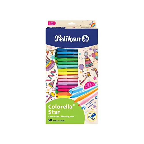 Feutre colorella star - étui carton de 50 - Pelikan