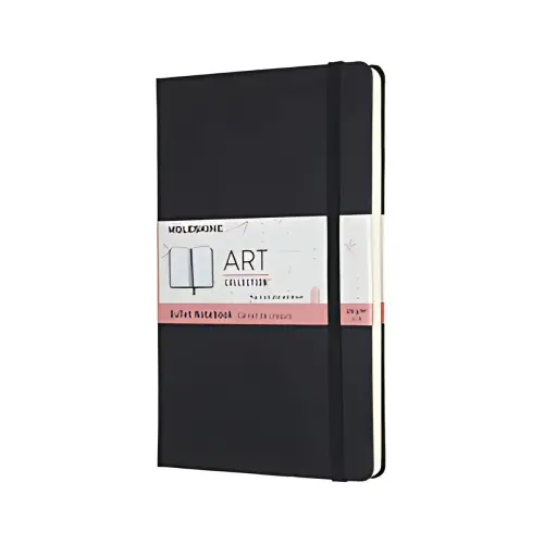 MOLESKINE Carnet de croquis Bullet Notebook, L/A5, noir