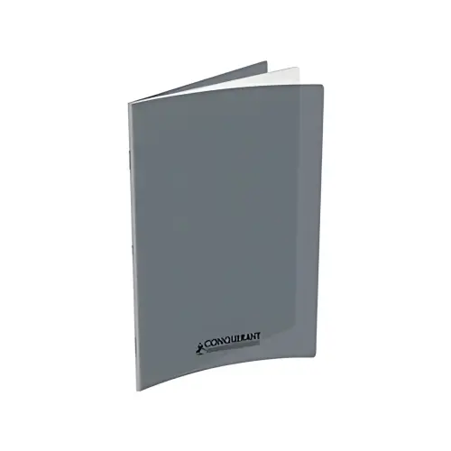 CONQUERANT CLASSIQUE Cahier 240 x 320 mm, Seyès, noir