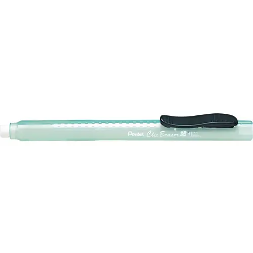 Pentel Stylo-gomme ClicEraser2 ZE11T, vert-transparent