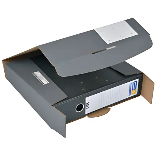 20 ColomPac Carton d'expédition pour classeur, (L)50 mm, gris