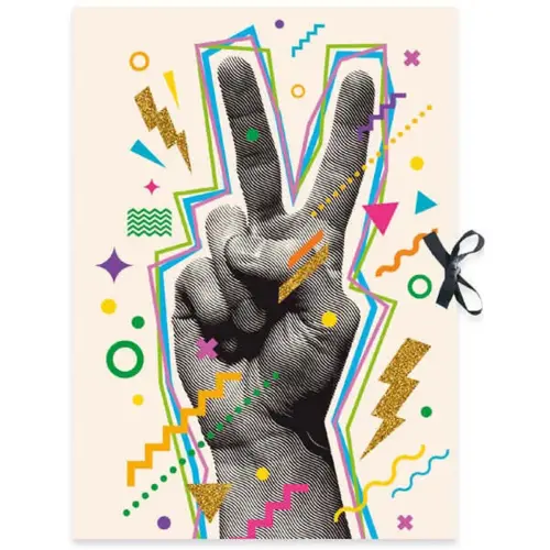 RNK Verlag Pochette de rangement à dessins 'Pop art'