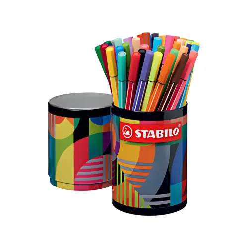 Feutre Pen 68 - boîte métal de 45 ARTY - Stabilo