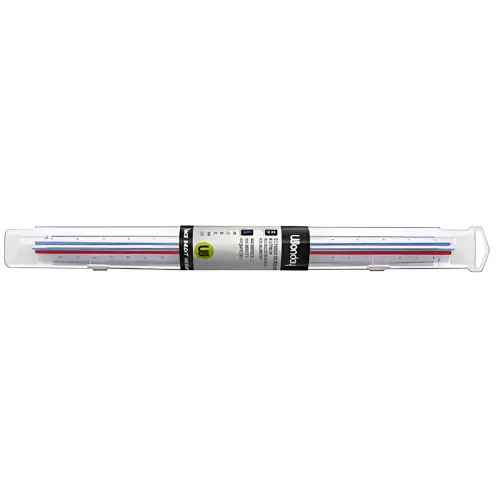 Wonday Echelle de réduction Arpentage, en plastique, blanc