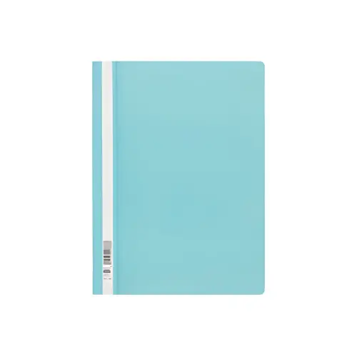 Chemise &agrave; lamelle - A4 - PP - Bleu - Oxford 