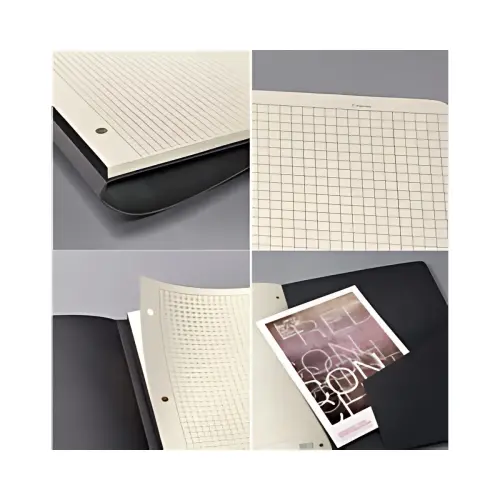 sigel Cahier Conceptum, A4, ligné, noir