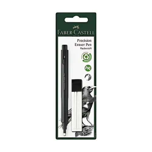 FABER-CASTELL Stylo-gomme PRECISION ERASER PEN, blister 