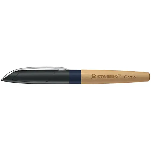 Stylo plume Grow - Bleu myrtille / hêtre - Stabilo