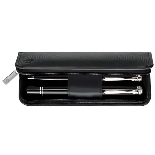 Etui en cuir pour instruments d'écriture - Pelikan