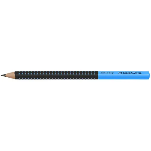 Crayon graphite Jumbo GRIP TWO TONE - Bleu - Faber-Castell