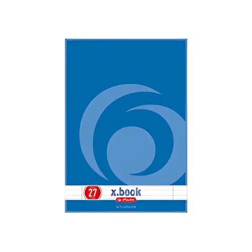 Bloc de cours x.book - A4 - réglure 27 / ligné - Herlitz