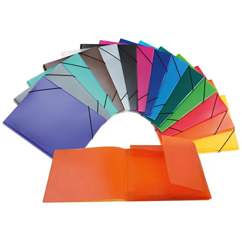 Chemise à élastiques - PP - A3 - incolore translucide - Herma