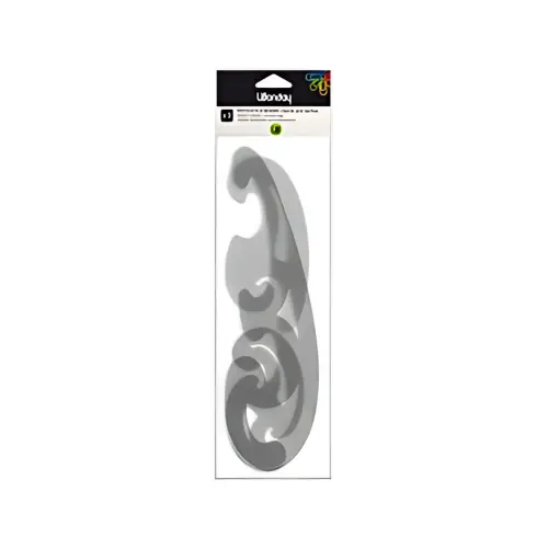 Wonday Pistolet à dessin, 3 pièces, transparent gris fumé
