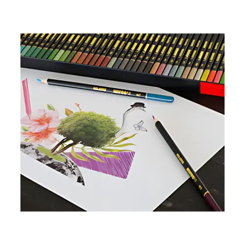Kores Crayon de couleur 'KOLORES SELECTION', étui de 72