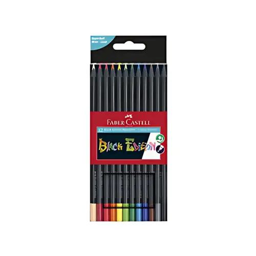 Crayon de couleur Black Edition - étui de 36 - Faber-Castell