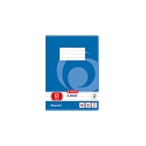 Cahier Octave x.book - A6 - quadrillé - 70 g/m² - Herlitz