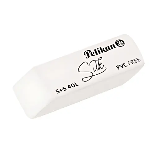 Gomme plastique S+S 40L - Blanc - Pelikan 