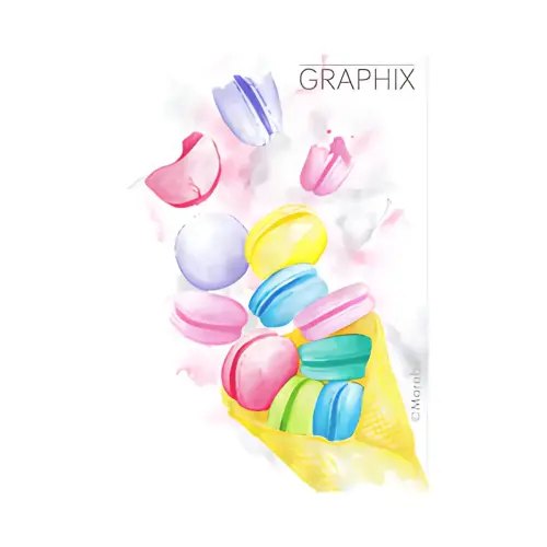 Marabu Feutre aquarellable Pen Graphix ICE ICE BABY, &eacute;tui 